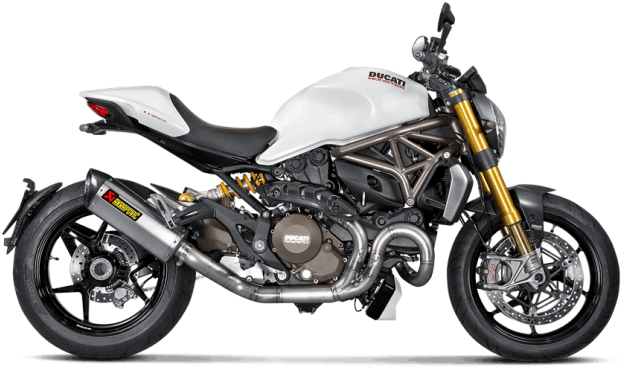 Monster 1200 Akrapovic Exhaust (800x502), Png Download