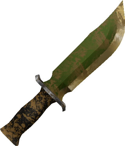 The Mud - Hunting Knife (500x500), Png Download