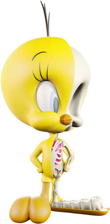 Mouseover To Rotate - Tweety (800x800), Png Download