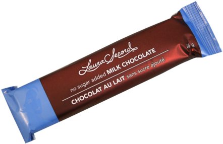 Milk Chocolate No Added Sugar Bar 40 G - Laura Secord Milk Chocolate Bar (475x475), Png Download