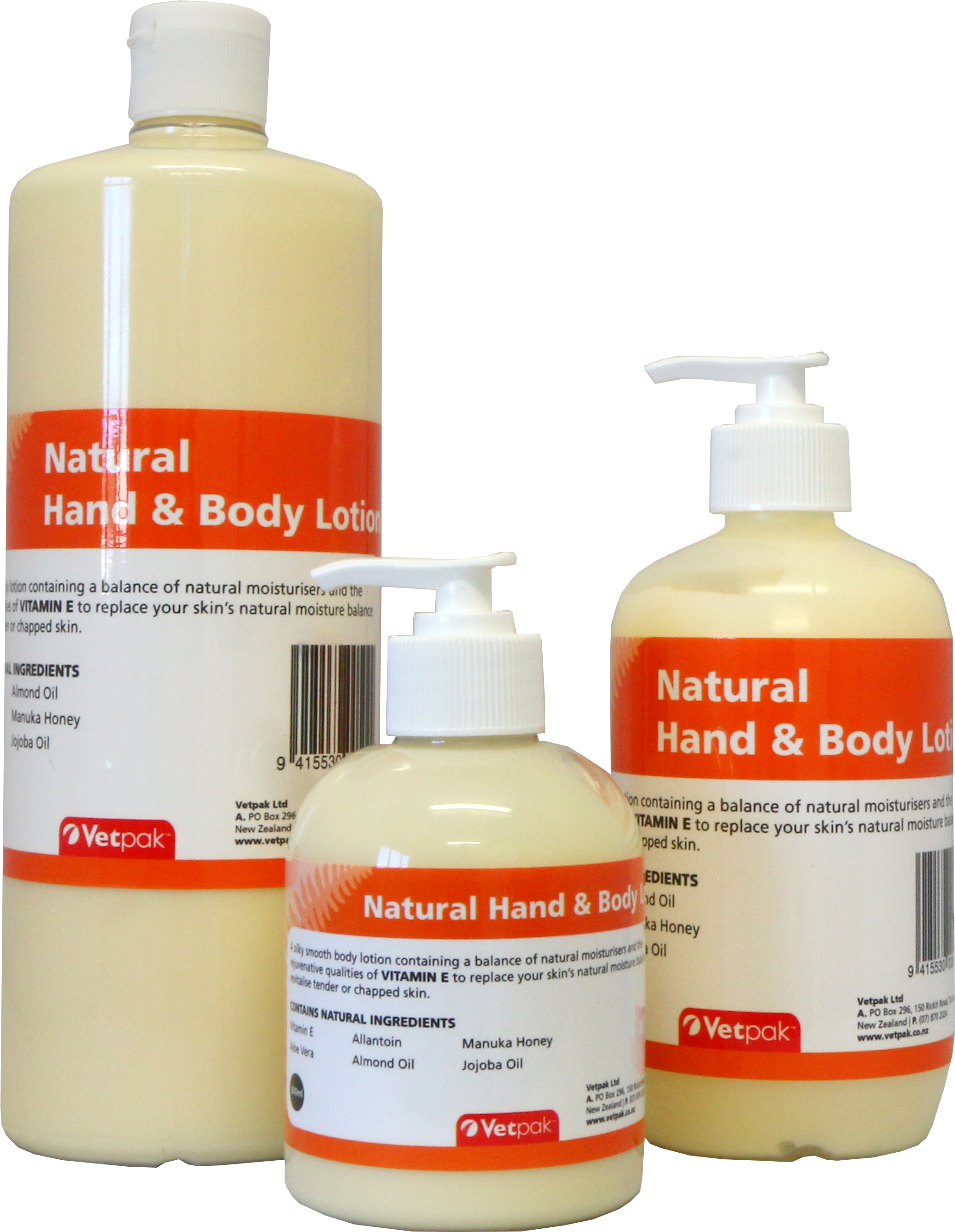Nautral Hand And Body Lotion - Veterinary Products With Honey (2480x3028), Png Download