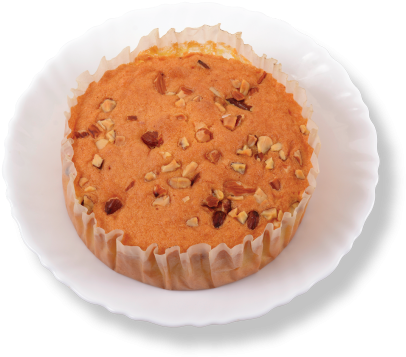 Plain Pound Cake 100g - Muffin (510x510), Png Download