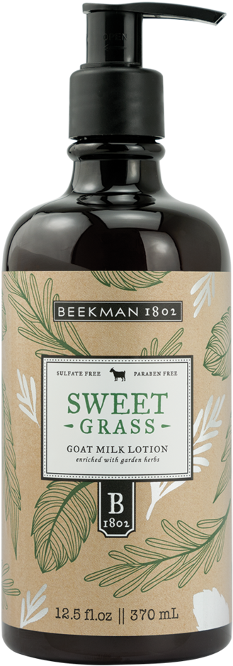 Sweet Grass Goat Milk Lotion (1000x1000), Png Download