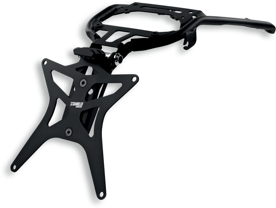 97380211a - Plate Holder For Ducati Scrambler (1000x1000), Png Download