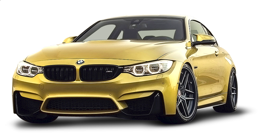 Gold Bmw M4 Car Png Image Pngpix - Bmw M4 Png (998x526), Png Download
