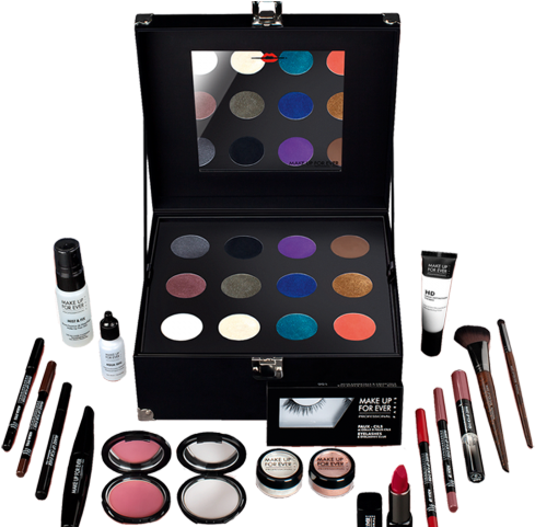 Makeup Kit Products Png Transparent Images - Make Up For Ever (640x480), Png Download
