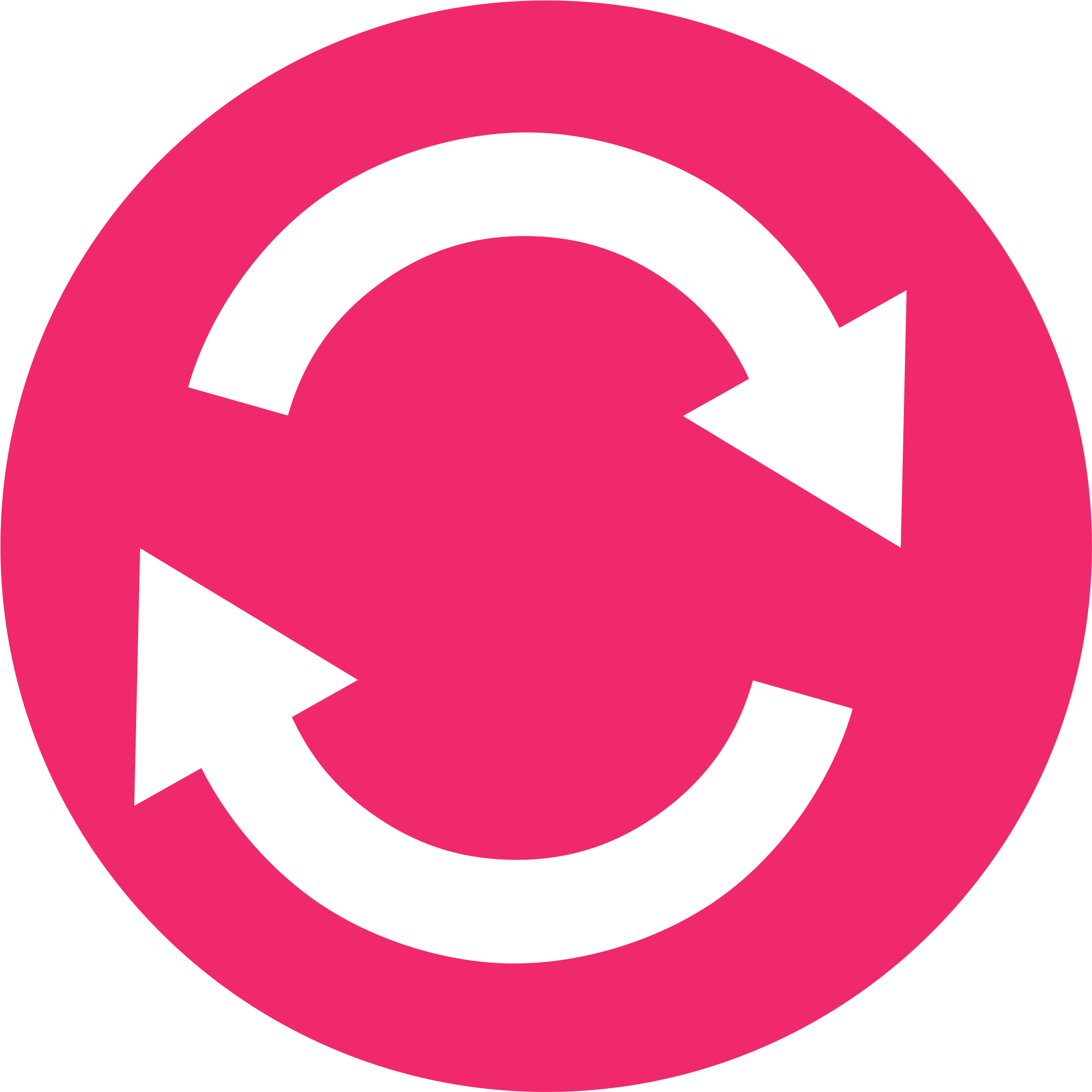 This Free Icons Png Design Of Simple Pink Cursor (2101x2101), Png Download