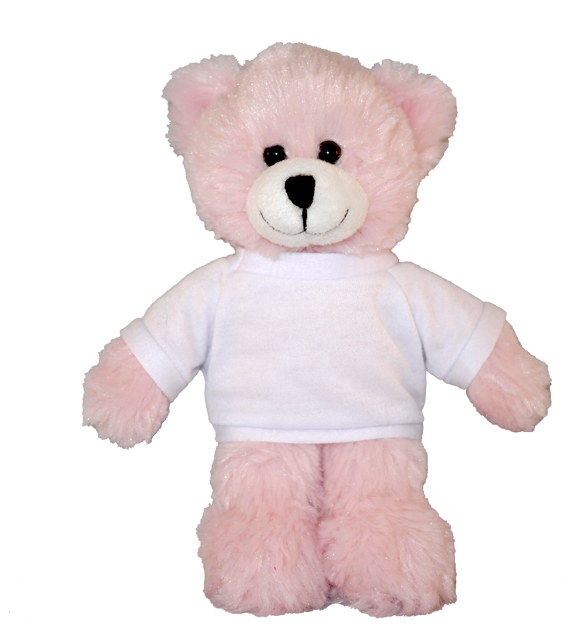 Pink Teddy Bear - Pink Teddy Bear Transparent (633x709), Png Download