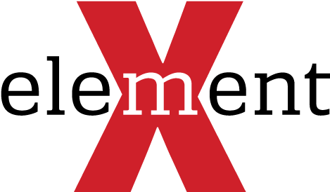 Red X Png Transparent 2x Elementx Logo Dark - X Element Solidfire (477x273), Png Download
