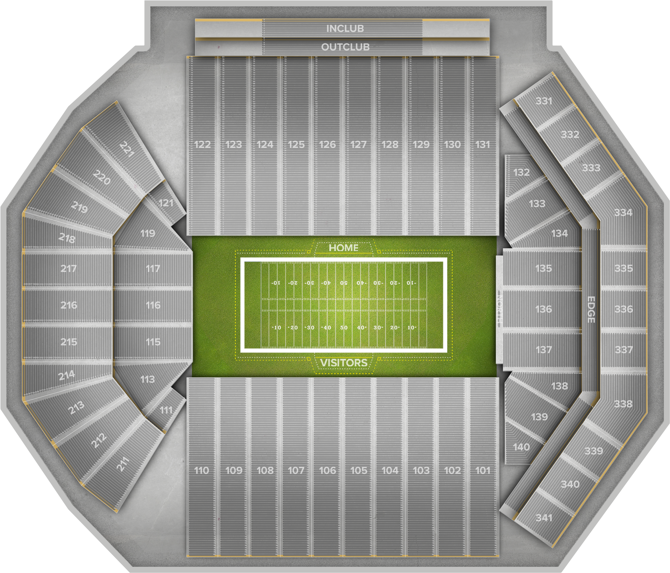 Northwestern Football At Iowa Football At Kinnick Stadium (2560x1936), Png Download