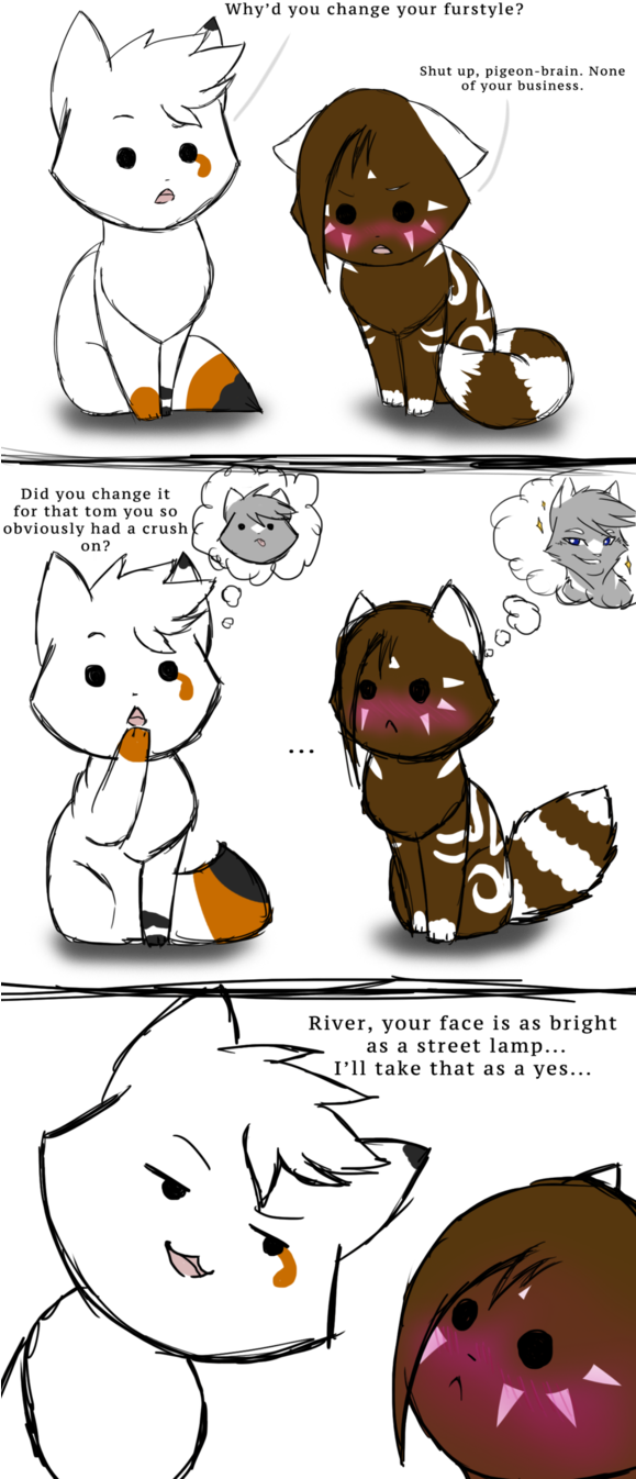 Little Comic 11 By Riverspirit456 On Deviantart - Riverspirit456 Comic (578x1383), Png Download