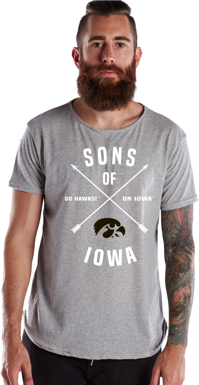 University Of Iowa Men's Recycled Tee - Washington (1000x1250), Png Download