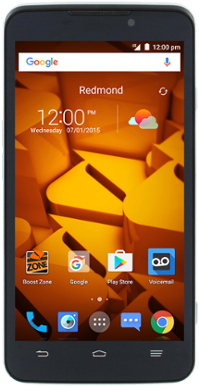 Boost Mobile - Zte Boost Max Max Plus + N9521 Clear Tempered Glass (396x396), Png Download