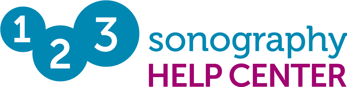 Logo - 123 Sonography (1452x296), Png Download