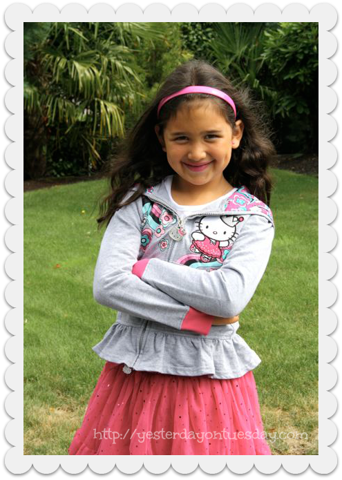 Evy Of California Hello Kitty - Girl (495x695), Png Download