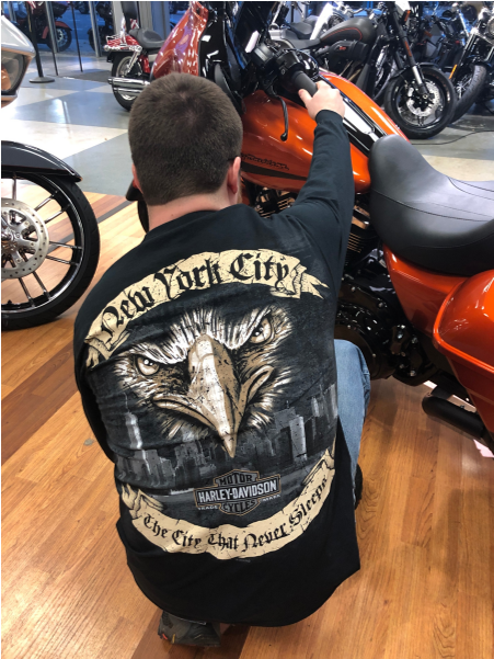 New Nyc Affliction Shirt - Chopper (1450x600), Png Download