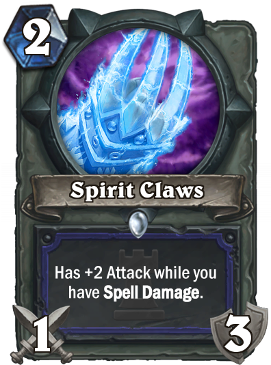 Discuss This Nerf - Shaman Legendary Weapon Hearthstone (400x550), Png Download