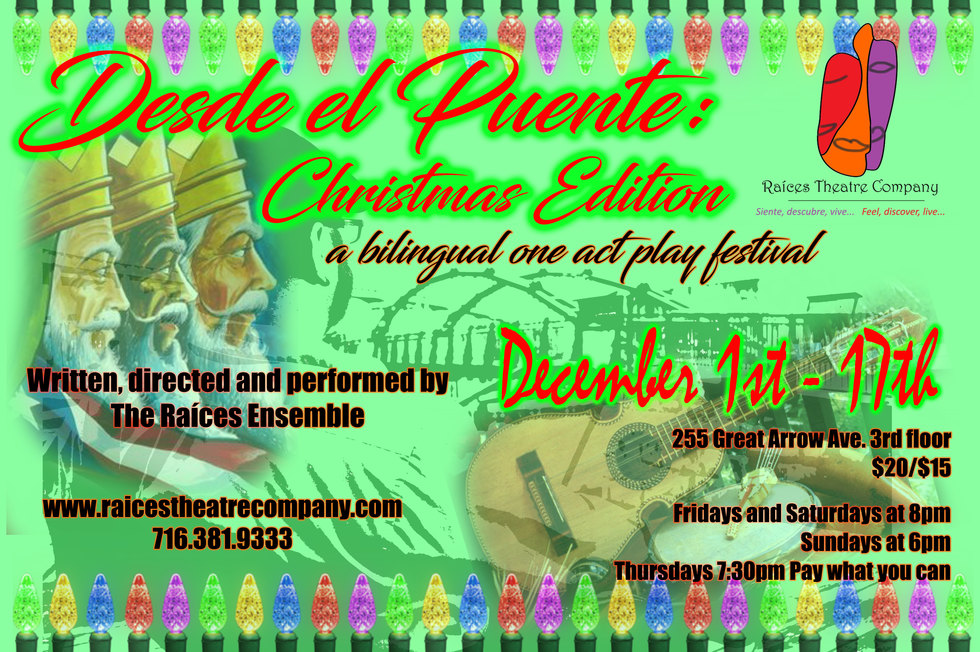 Raíces Theatre Company To Produce Christmas-themed - Christmas Day (980x652), Png Download