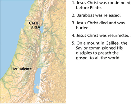 Lesson 10 Timeline - Matthew 28 19 20 Lds (460x380), Png Download