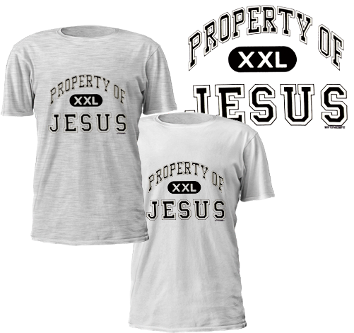 "property Of Jesus" T-shirt - Camiseta Dr Estranho Face (500x500), Png Download