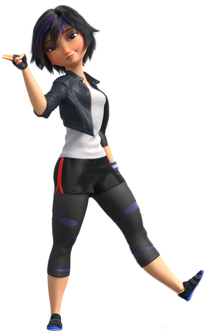 Gogo - Big Hero 6 Gogo Tomago (494x732), Png Download