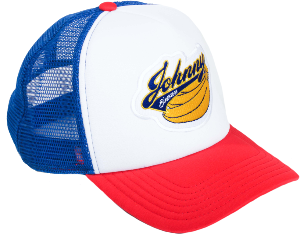 Johnny Bananas Trucker (1000x808), Png Download