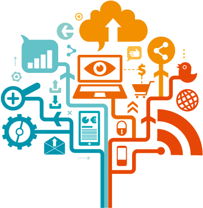We Develop Effective, Creative Ecommerce Store Which - Digital Technologies Png (422x444), Png Download