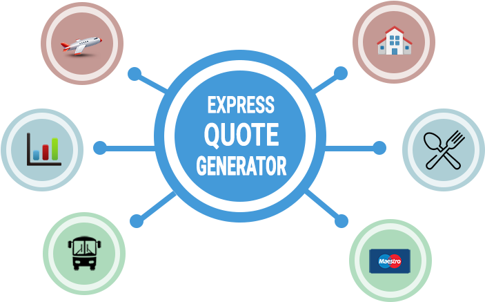 Expressquate1 - Icon (833x497), Png Download