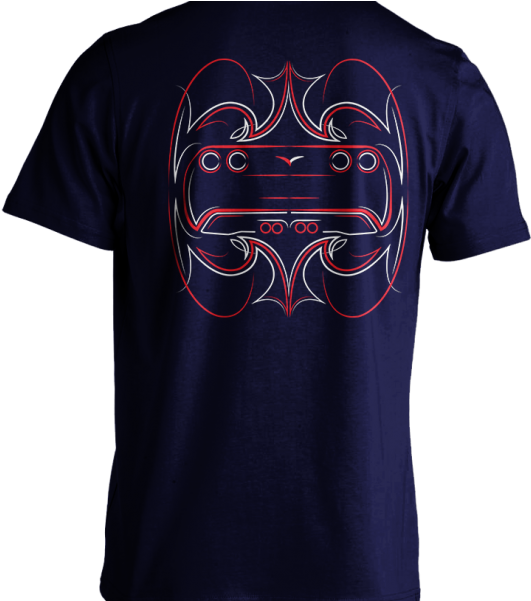 Vette-pinstripes - Shirt (600x600), Png Download