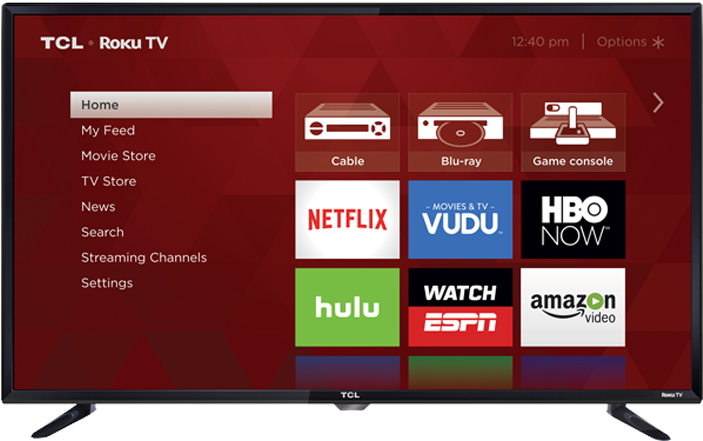 Tcl 32” Class S-series Led Hdtv - Tcl 49 Smart Tv (720x480), Png Download