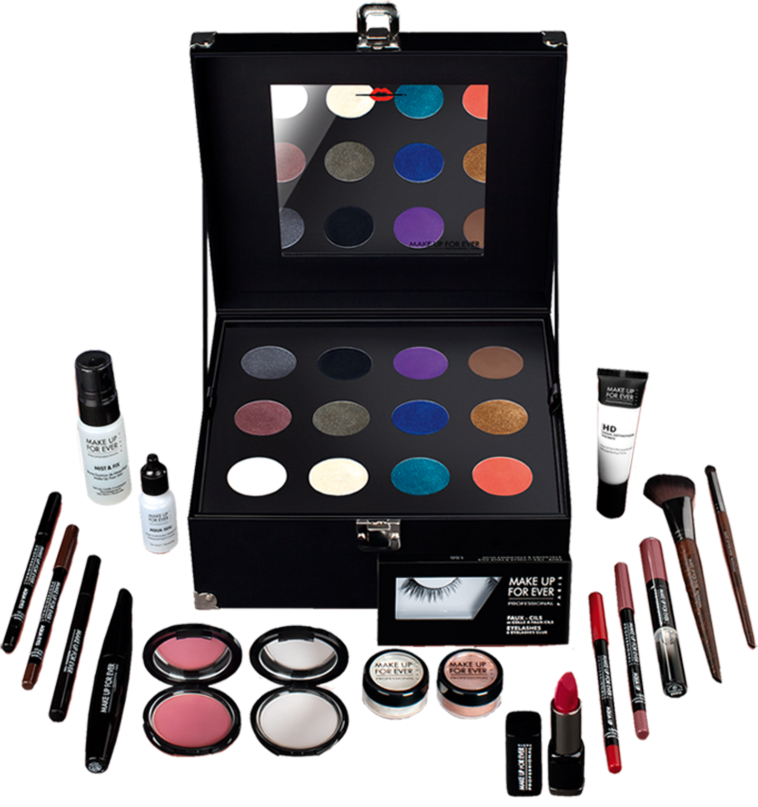 Makeup Kit Products Png Transparent Images - Produse Make Up Forever (2048x2048), Png Download