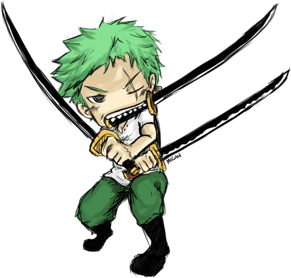 Related - One Piece Zoro Chibi Transparent PNG HD phone wallpaper