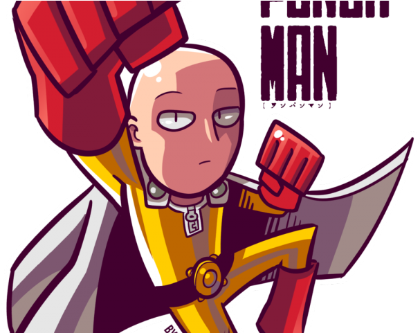 Steve Austin Clipart Transparent Png - One Punch Man Fanart (640x480), Png Download