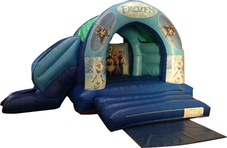 Frozen Bouncy Castle - Inflatable (460x300), Png Download