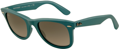 turquoise wayfarer sunglasses