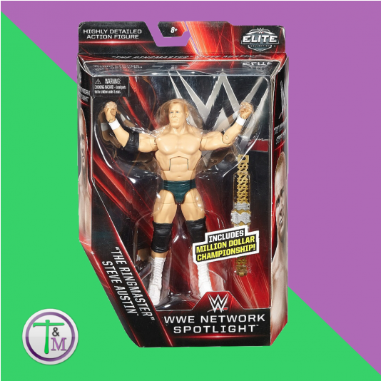 Wwe Elite Stone Cold Steve Austin (533x800), Png Download