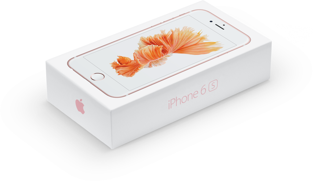 Iphone 6s Rose Gold Packaging - Apple Iphone 6s Plus - 128 Gb - Rose Gold - Unlocked (1000x582), Png Download