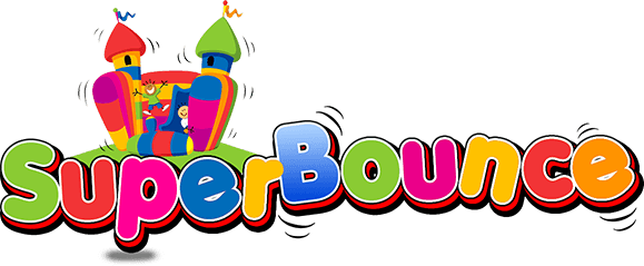 Superbounce Bouncy Castles - Super Bounce (579x239), Png Download