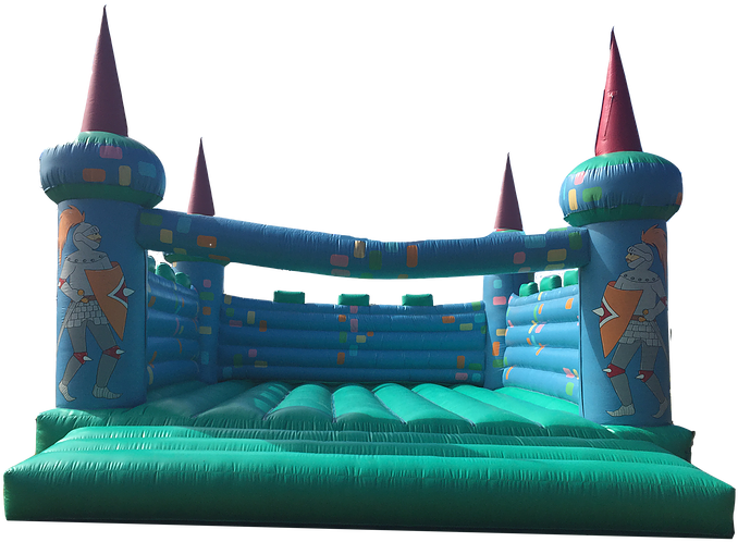 Ak Large Castle - Inflatable (784x588), Png Download