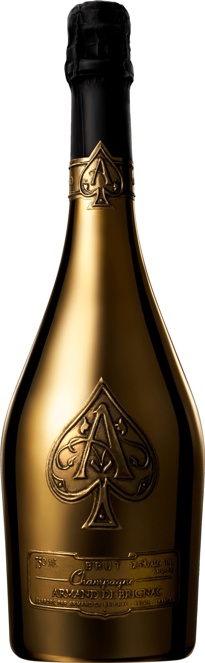 Armand De Brignac Png (800x2437), Png Download