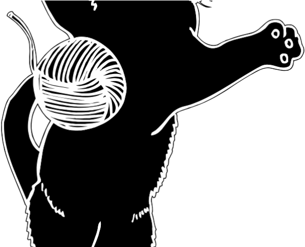 Kittens Clipart Yarn Clip Art - Clip Art (640x480), Png Download