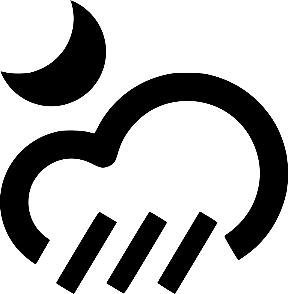 Night Rainy Comments (980x1000), Png Download