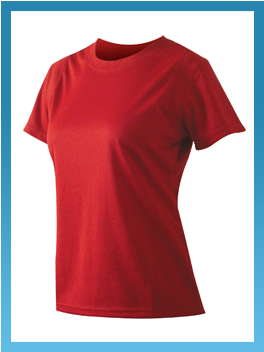 Cat5001 Casport Ladies "keep Cool" T-shirt - T-shirt (296x429), Png Download