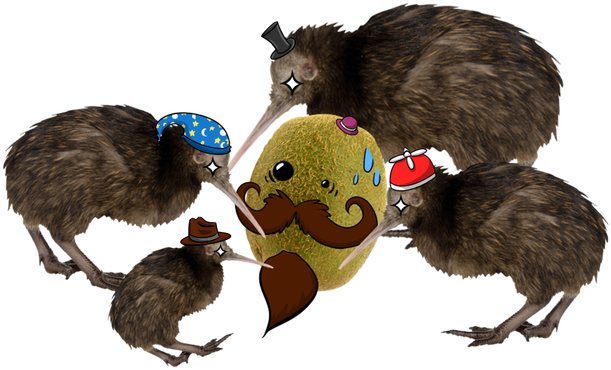Kiwi Hat Is All About Delivering High Quality Kiwis - Rat (615x384), Png Download