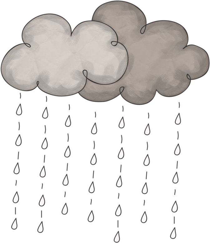 ಌ○‿✿⁀rainy Days‿✿⁀○ಌ - Rain Quotes Pastel (690x800), Png Download