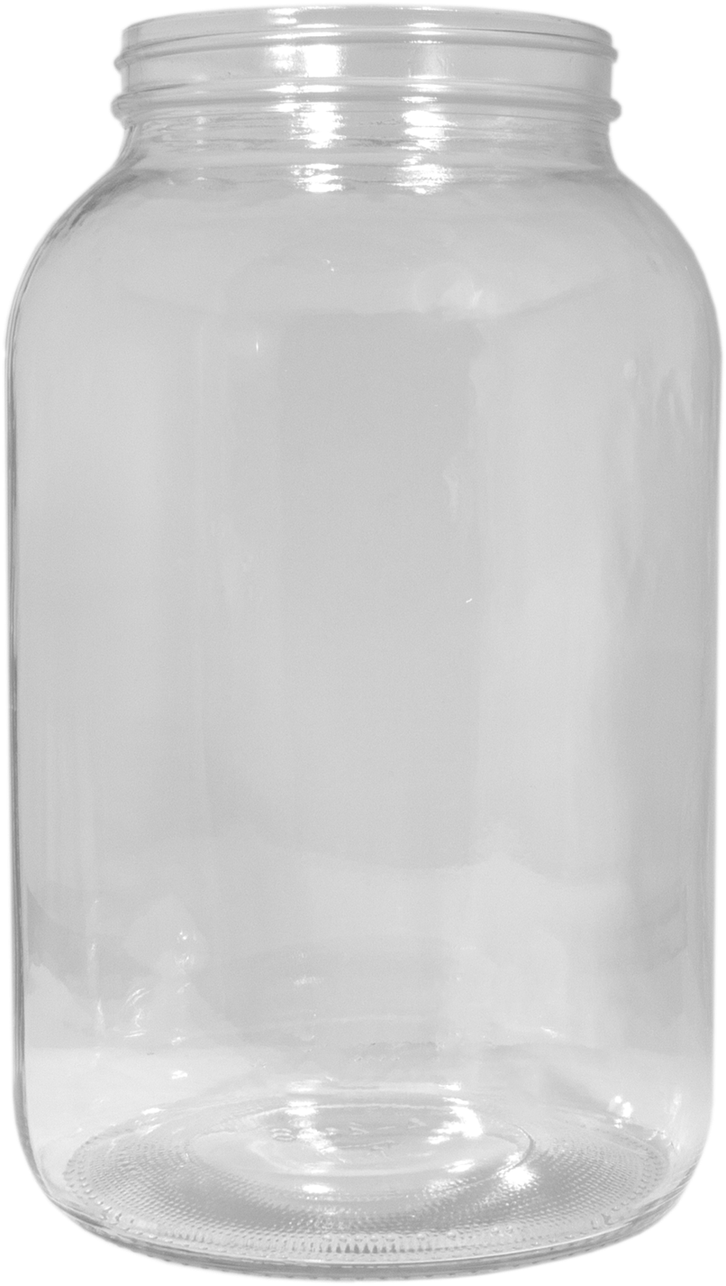 Containers And Lids, Glass Jars, 1 Gal - Lid (2048x1462), Png Download