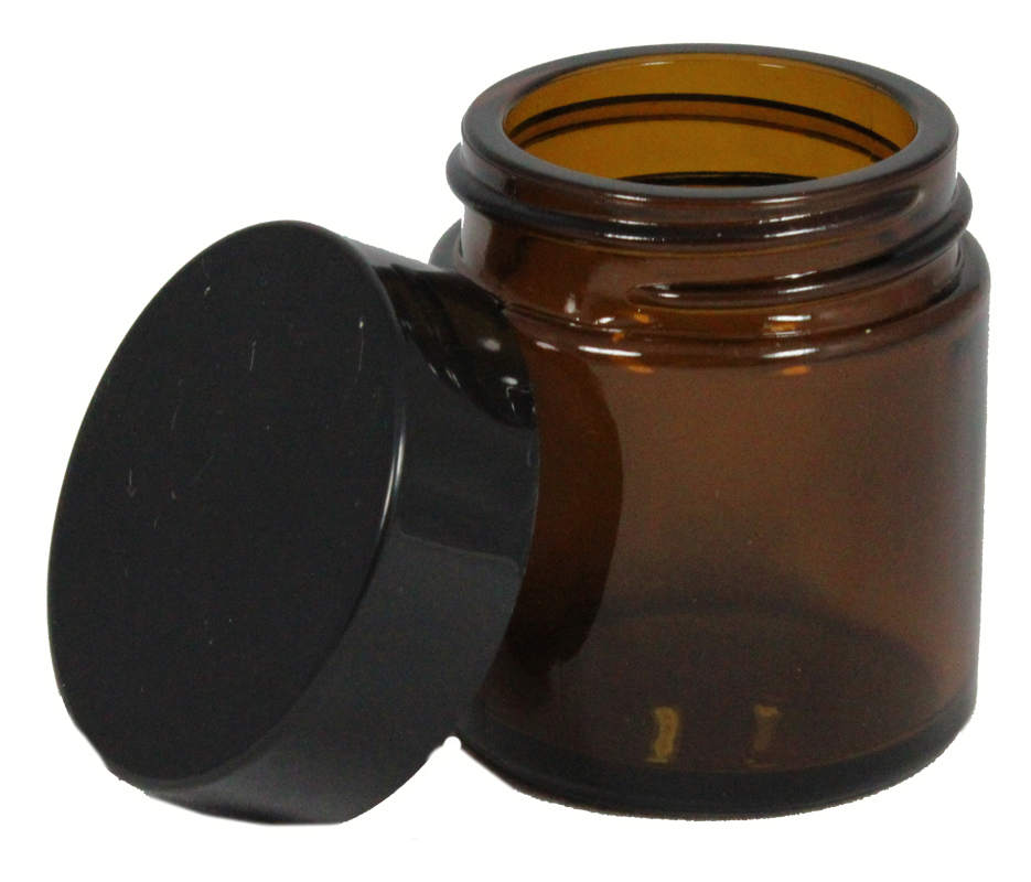 30ml Amber Glass Jar With Lid 10-pack - Lid (1024x1024), Png Download