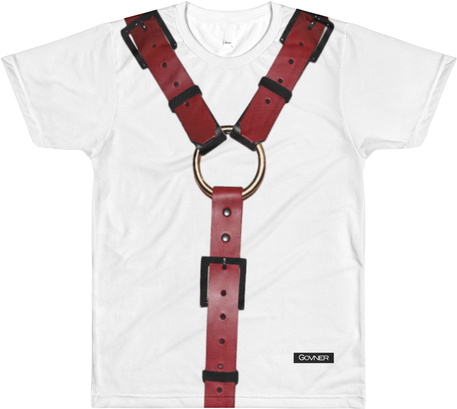 Y Red Harness Tshirt (1000x1000), Png Download