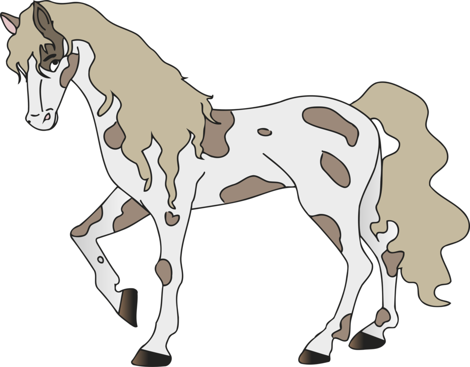 Mule Pony Mustang Colt Stallion - Horse (962x750), Png Download