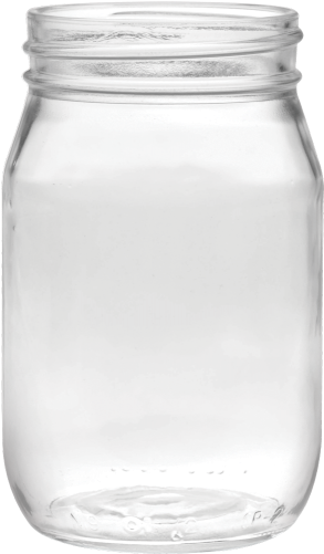 Shindig Glass Jar - Glass (500x500), Png Download